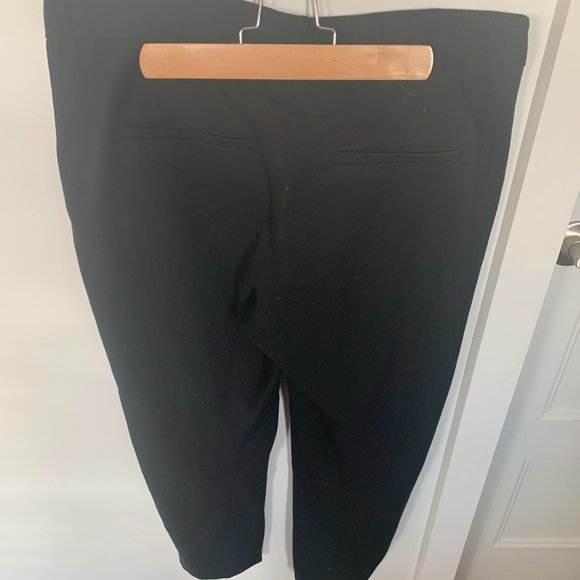 Zara black pants with white stripe - Picture 4 of 4